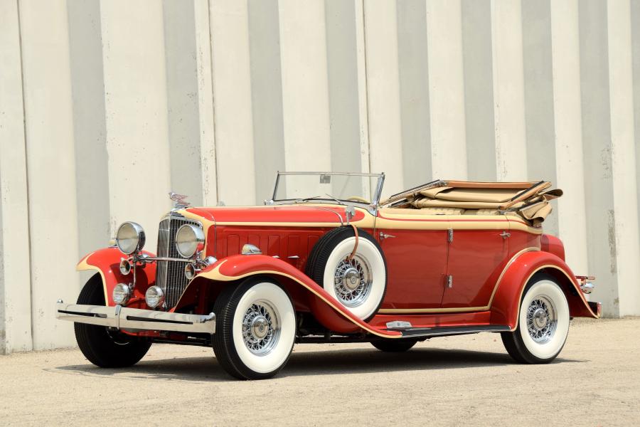 Nash Ambassador Convertible Sedan (1093) '1932